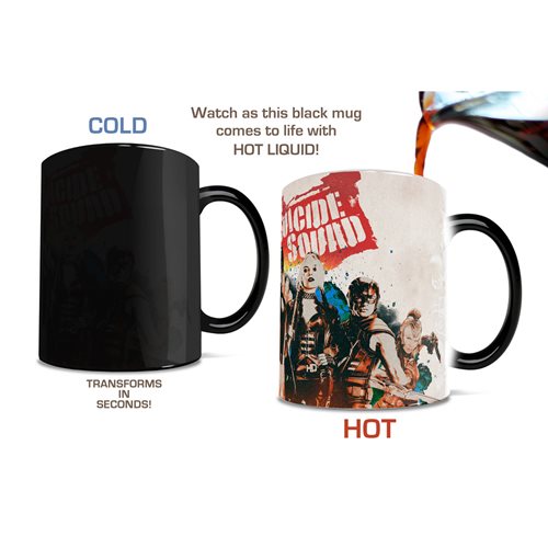 The Suicide Squad Squad Goals Heat-Sensitive Morphing Mug