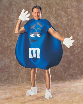 M&M Blue Deluxe Costume - Entertainment Earth