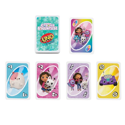 UNO Junior Gabby's Dollhouse Card Game