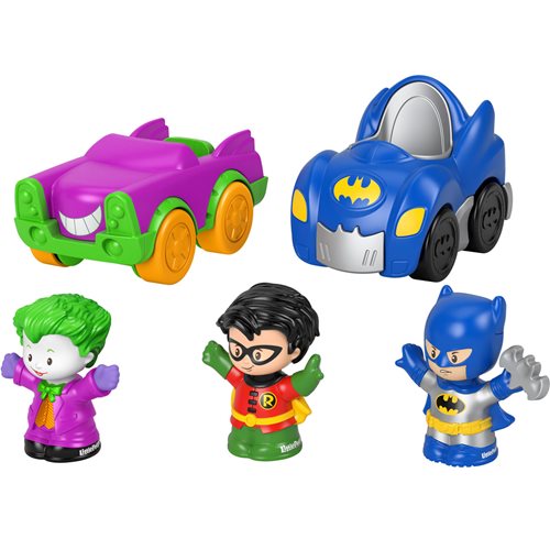 DC Super Friends Fisher-Price Little People Crime Fighting Gift Set