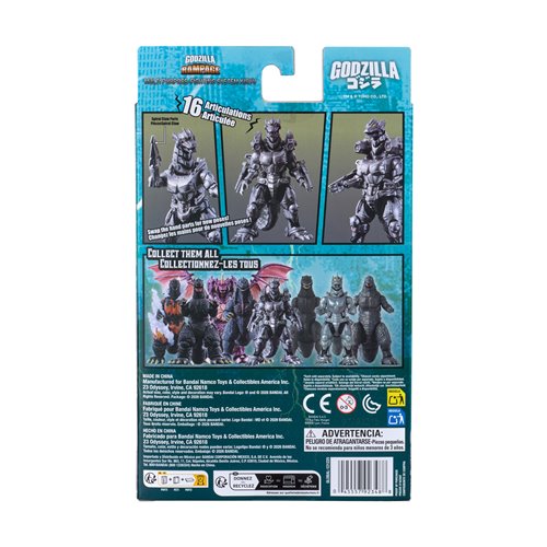 Godzilla Mechagodzilla 2003 Godzilla Rampage 6-Inch Action Figure