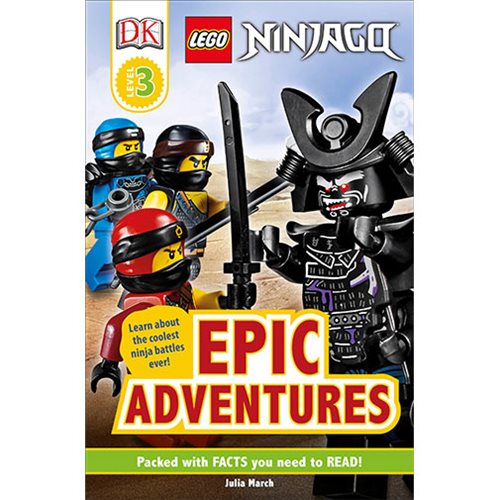 LEGO Ninjago: Epic Adventures DK Readers 3 Paperback Book