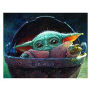 Star Wars: The Mandalorian Reaching Out by Craig Skaggs Canvas Giclee Art Print