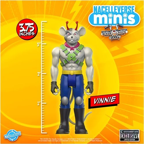 Biker Mice From Mars 3 3/4-Inch Action Figure 3-Pack - Entertainment Earth Exclusive