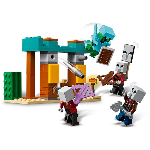 LEGO 21267 Minecraft The Illager Desert Patrol