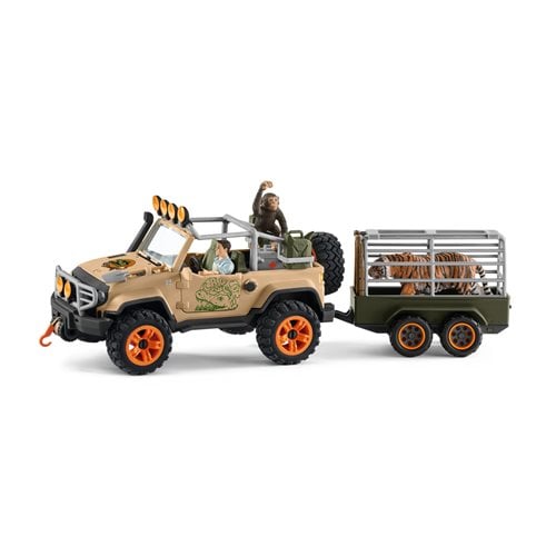 Wild Life Off-Roader with Rope Winch Playset