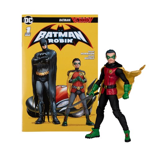 DC Page Punchers Wave 6 Robin Damian Wayne Batman: Reborn 7-Inch Scale Action Figure with Comic Book