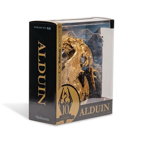Elder Scrolls V: Skyrim Alduin Gold 10th Anniversary Version Action Figure