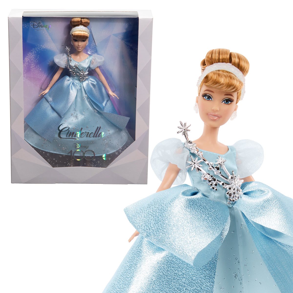 Disney 100 Collector Cinderella Doll - Entertainment Earth