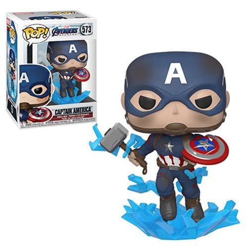 Avengers: Endgame Captain America with Broken Shield Pop! Vinyl Figure