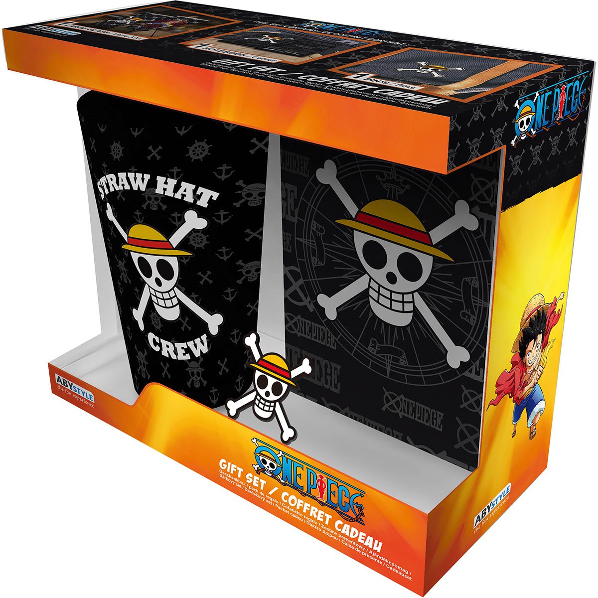 One Piece Straw Hat 3-Piece Gift Set - Entertainment Earth