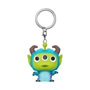 Pixar 25th Anniversary Alien Remix Sulley Pop! Key Chain