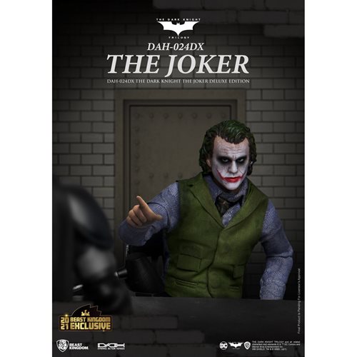 The Dark Knight Joker DAH-024DX Dynamic 8-Ction Heroes Deluxe Version Action Figure