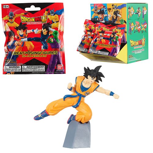 Dragon Ball Super Hero Great Posing Mini-Figure Display Box of 24