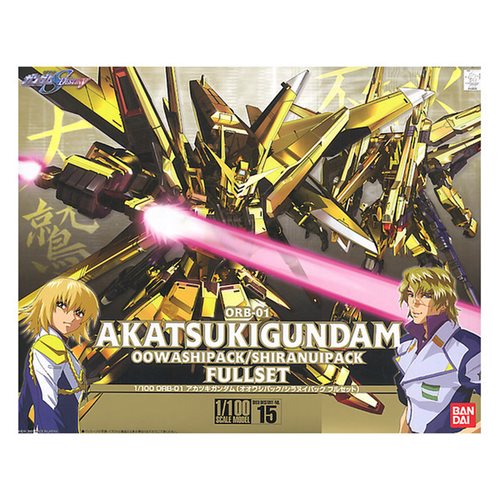 Mobile Suit Gundam Seed Destiny Akatsuki Gundam Oowashi/Shiranui Fullset 1:100 Scale Model Kit