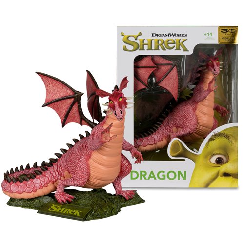 Shrek Dragon McFarlane Toys 30th Anniversary 12-Inch Scale Posed Figure