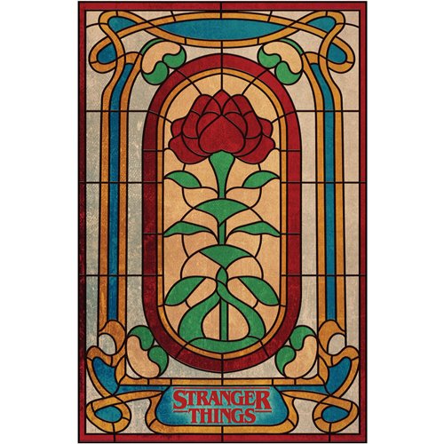 Stranger Things Creel House Rose Window Giant Peel and Stick Decal