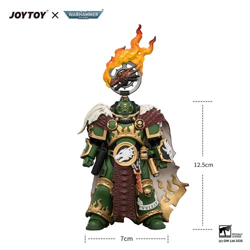 Joy Toy Warhammer 40,000 Salamanders Vulkan He'stan the Forgefather 1:18 Scale Figure