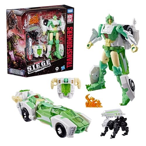 Transformers Generations War for Cybertron: Siege Deluxe Class WFC-S15 Autobot Greenlight with Dazzl