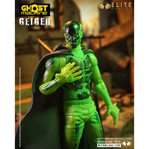 Geiger Ghost Machine McFarlane Elite Edition #15 7-Inch Deluxe Action Figure