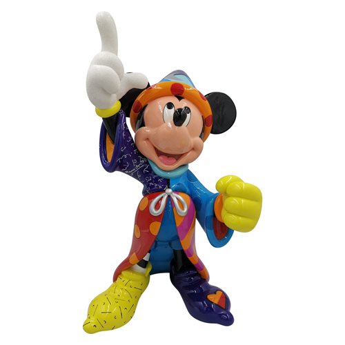 Disney Fantasia Sorcerer Mickey Mouse Big Fig Statue by Romero Britto
