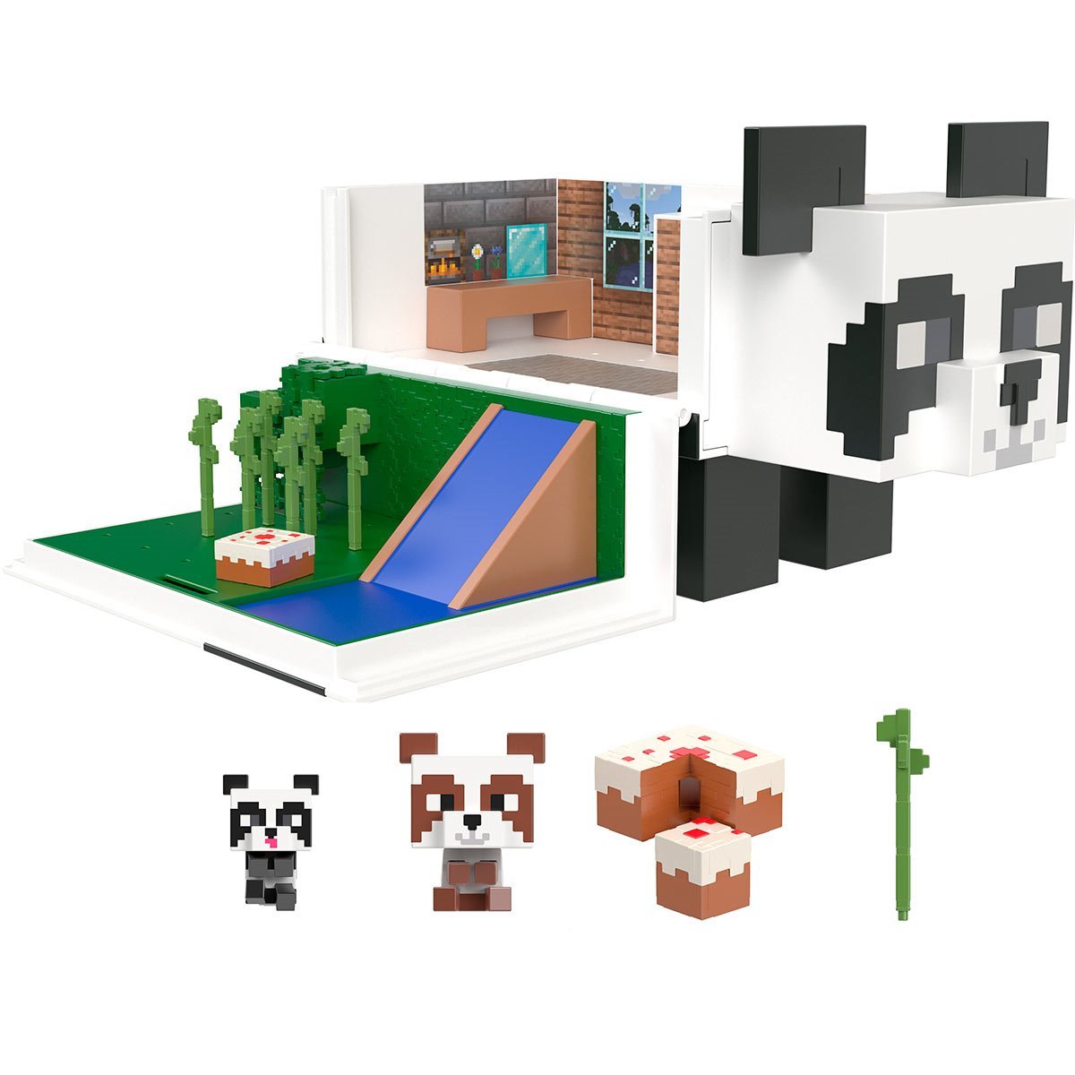 Minecraft Panda 8-Inch Basic Plush - Entertainment Earth