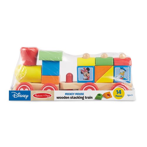 Mickey Mouse and Friends Wooden Stacking Train