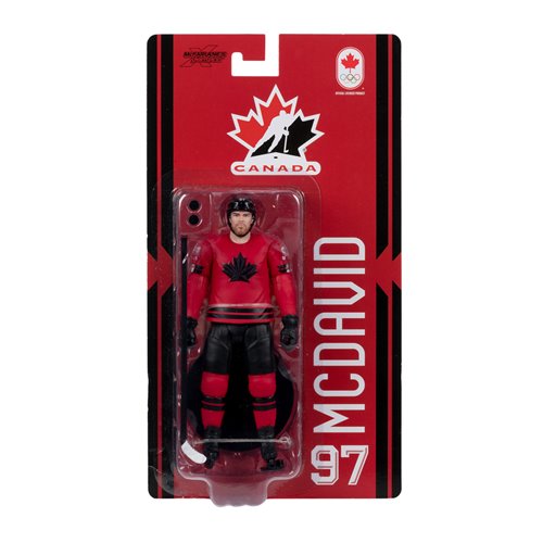 McFarlanes SportsPicks Hockey Canada Connor McDavid Olympics 2026 6-Inch Scale Articulated Action Fi
