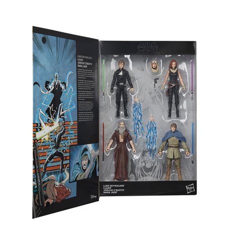 Star Wars The Black Series The Last Command Luke Skywalker, Luuke, Joruus C'baoth, Mara Jade 6-Inch