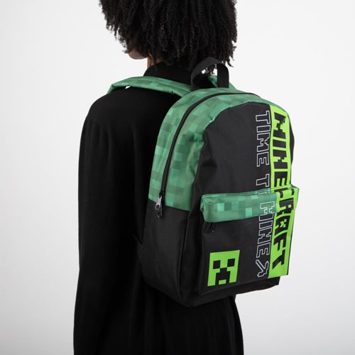 Minecraft Time To Mine Mixblock Backpack