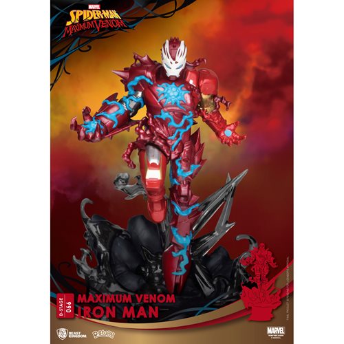 Maximum Venom Iron Man D-Stage DS-066 6-Inch Statue