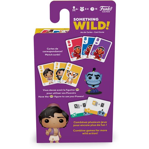 Aladdin Something Wild Pop! Card Game - English / French Edition