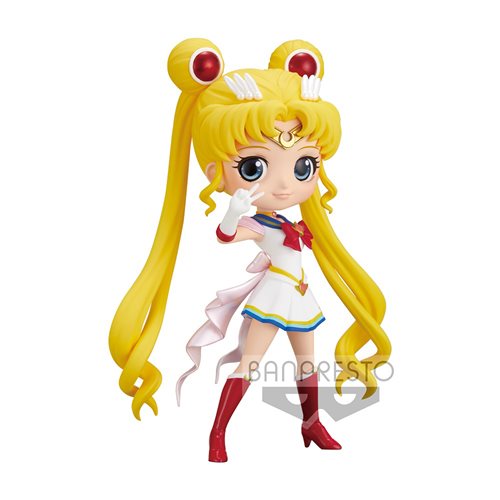 Sailor Moon Eternal Super Sailor Moon Ver. A Q Posket Statue