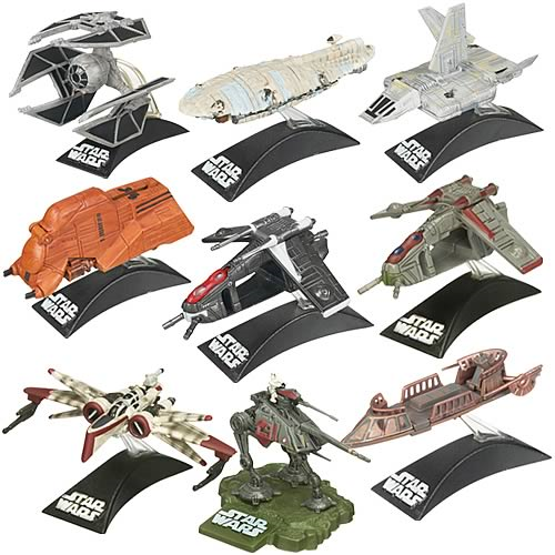 Star wars hot sale titanium series ships