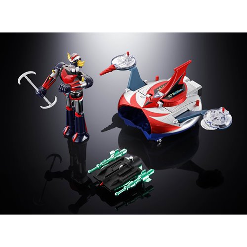 UFO Robo Grendizer Deluxe Grendizer and UFO Spazer Chogokin Action Figure