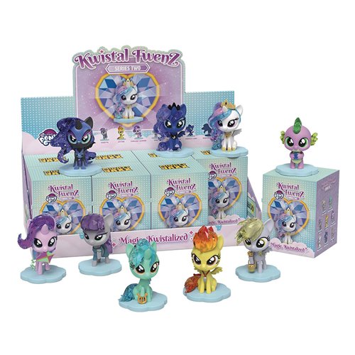 My Little Pony x Kwistal Fwenz Series 2 Mini-Figure Display Tray of 6