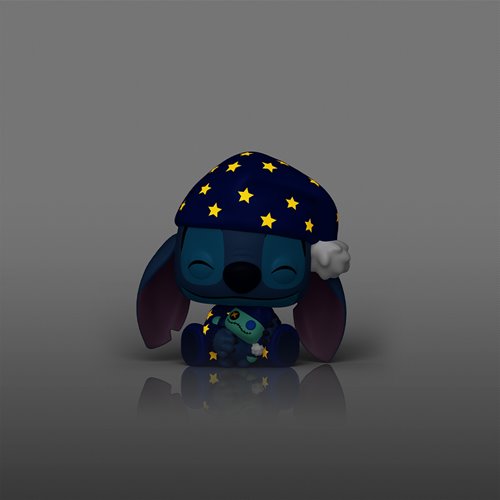 Lilo & Stitch Stitch in Starry Pajamas Glow-in-the-Dark Funko Pop! Vinyl Figure - Specialty