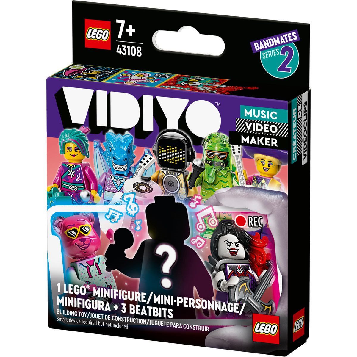 all 12 Characters Included LEGO 43108 VIDIYO Bandmates series 2 Complete Set 