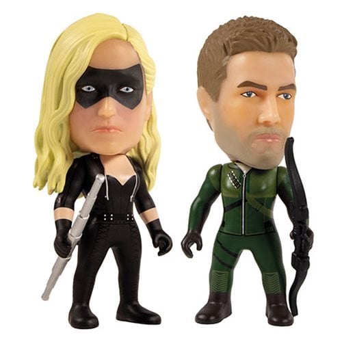 Green Arrow and Black Canary 3-Inch Titan Vinyl Figure 2-Pack - 2019 Fall Convention Exclusive