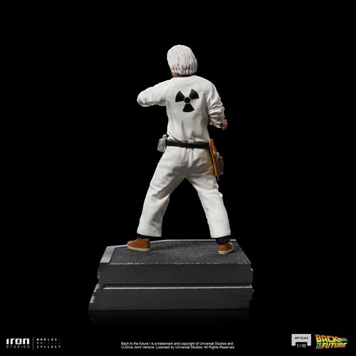 Back to the Future Part I Doc Brown Art 1:10 Scale Statue