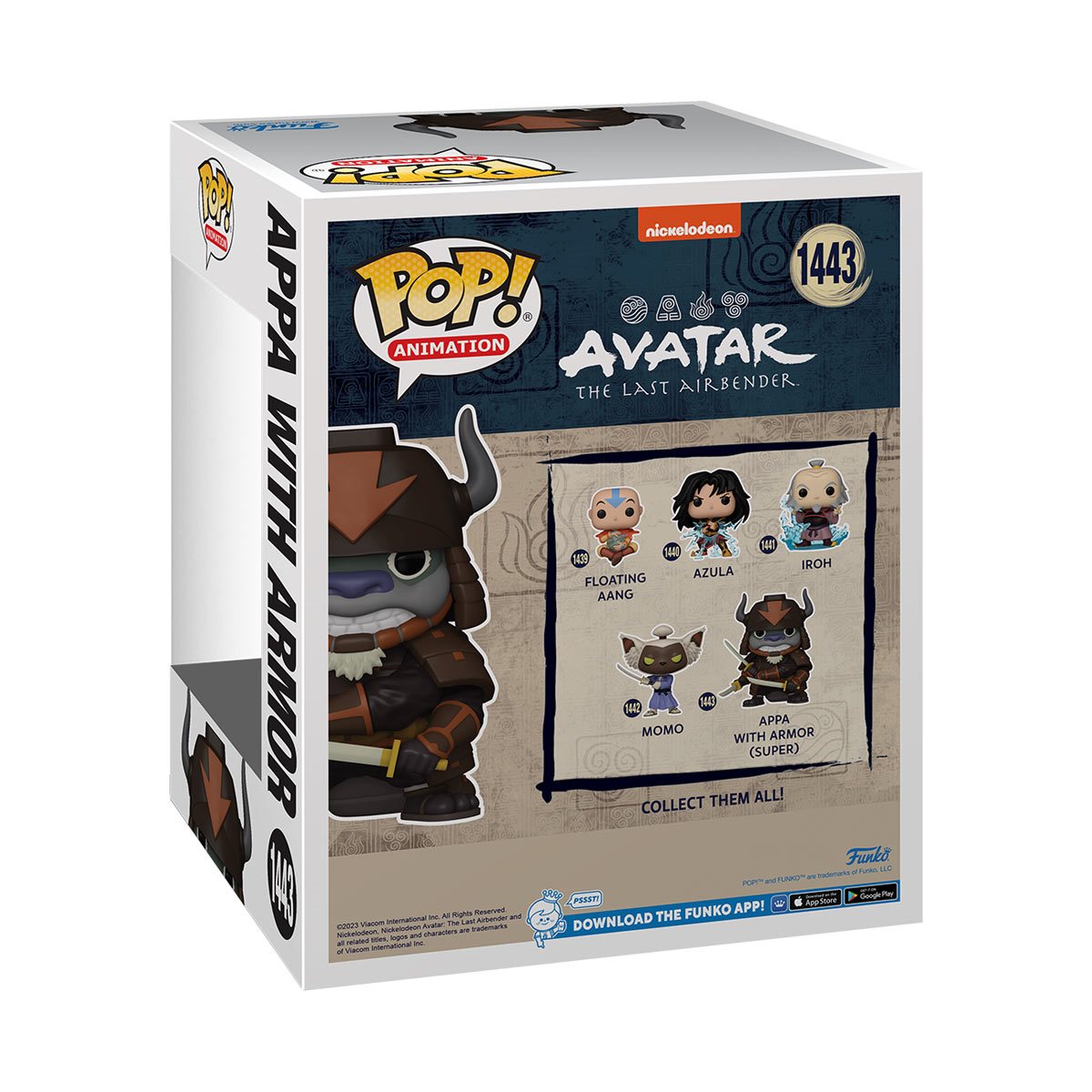 Funko Pop! Avatar: The Last Airbender - Appa Vinyl Figure With Box Protector
