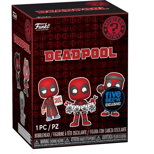 Deadpool Wave 5 Mystery Minis Mini-Figure Display Case of 12