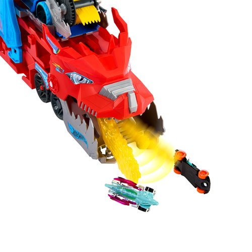 Hot Wheels Ultimate Dual Dragon Transporter Playset
