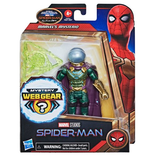 Spider-Man: No Way Home 6-Inch Mystery Web Gear Mysterio Action Figure