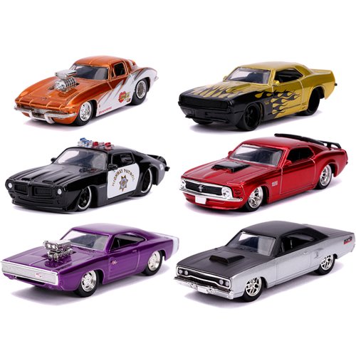 Bigtime Muscle Wave 21 1:64 Scale Die-Cast Vehicle Case of 6
