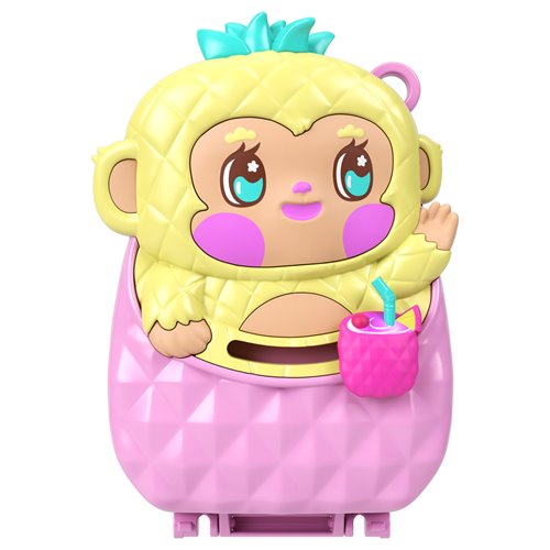 Polly Pocket Pineapple Monkey Compact Playset