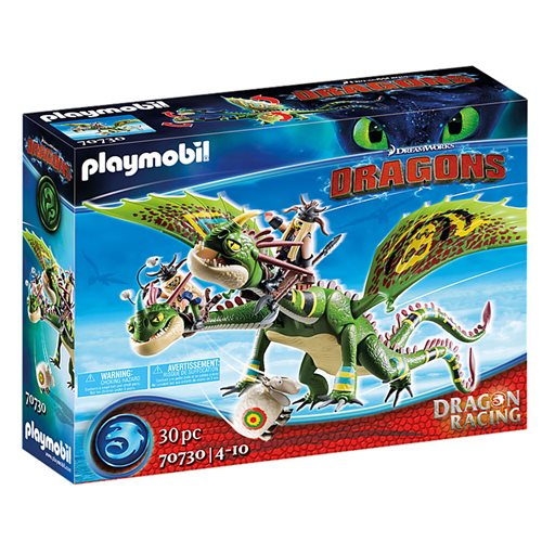 Playmobil 70730 Dragons Dragon Racing Ruffnut and Tuffnut with Barf and Belch Set
