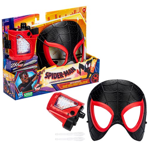 Spider-Man: Across the Spider-Verse Miles Morales Web-Shot Slinger Mask and Blaster