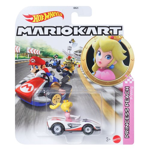 Mario Kart Hot Wheels 2025 Mix 6 Vehicle Case of 8