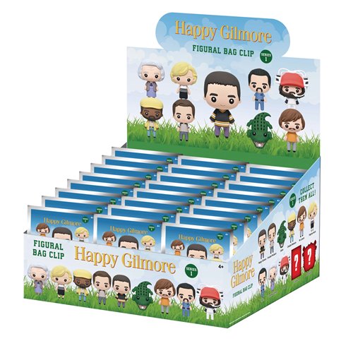 Happy Gilmore 3D Foam Bag Clip Display Case of 24
